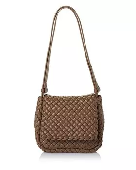 Миниатюрная сумка через плечо Cobble Bottega Veneta, цвет Brown