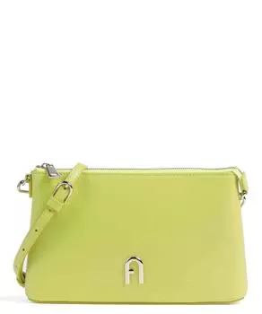 Миниатюрная сумка через плечо Diamante из мелкозернистой кожи Furla, желтый