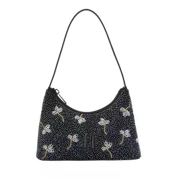 Миниатюрная сумка через плечо diamante toni nero Furla, черный