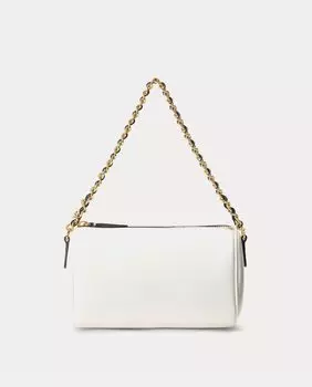 Миниатюрная сумка через плечо Emelia из натуральной кожи на молнии Lauren Ralph Lauren