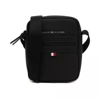 Миниатюрная сумка через плечо Essential из искусственной кожи King Tommy Hilfiger, черный