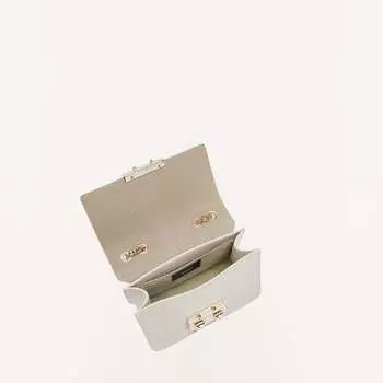 Миниатюрная сумка через плечо Furla Bella, белый