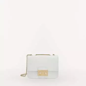 Миниатюрная сумка через плечо Furla Bella, белый