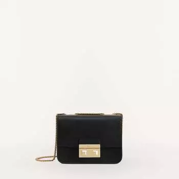 Миниатюрная сумка через плечо Furla Bella, черный
