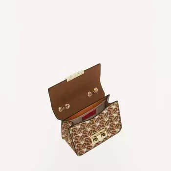 Миниатюрная сумка через плечо Furla Bella, мультиколор