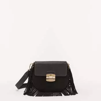 Миниатюрная сумка через плечо Furla Club 2, черный