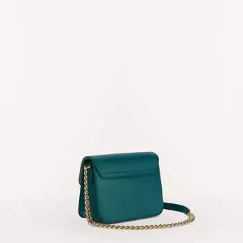 Миниатюрная сумка через плечо Furla Metropolis, зеленый