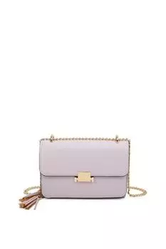 Миниатюрная сумка через плечо из искусственной кожи с двумя отделениями Chica Fontanella Fashion, фиолетовый