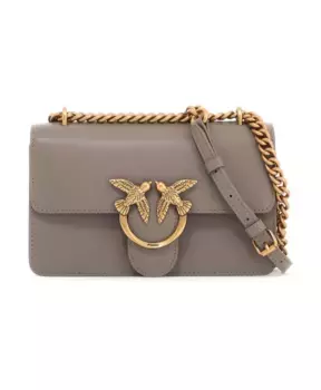 Миниатюрная сумка через плечо Love Birds Pinko, серый
