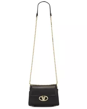 Миниатюрная сумка через плечо с цепочкой Valentino Garavani, цвет Nero