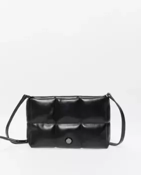 Миниатюрная сумка через плечо с мягкой подкладкой Sfera, черный