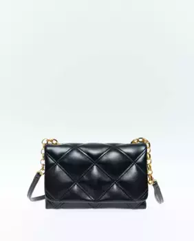 Миниатюрная сумка через плечо с мягкой подкладкой Sfera, черный