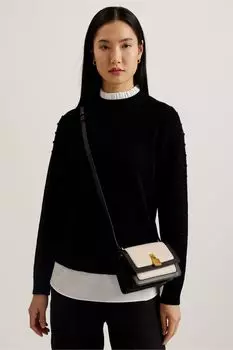 Миниатюрная сумка через плечо с навесным замком Clevlen Ted Baker, черный