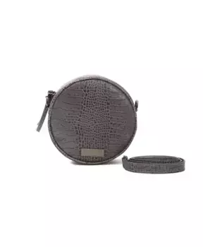 Миниатюрная сумка через плечо с принтом Cocco Pompei Donatella, серый