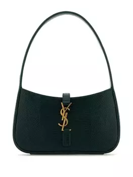 Миниатюрная сумка через плечо Saint Laurent Le 5 7, зеленый