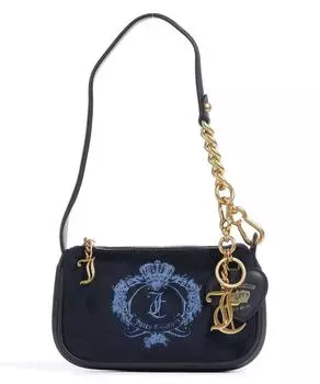 Миниатюрная сумка через плечо Twig Heart из полиэстера Juicy Couture, синий