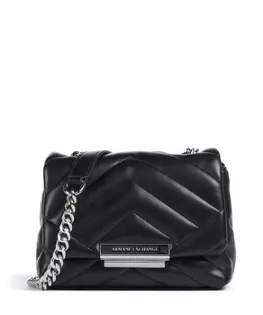 Миниатюрная сумка через плечо victoria из искусственной кожи Armani Exchange, черный
