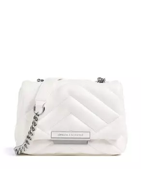 Миниатюрная сумка через плечо victoria из искусственной кожи Armani Exchange, белый