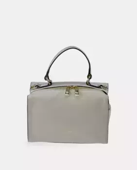 Миниатюрная сумка для боулинга Guy Laroche из черной кожи, белый