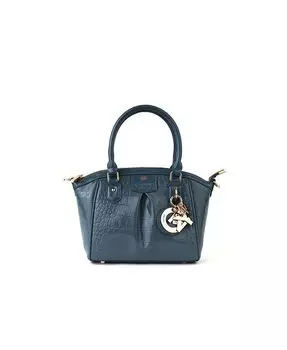 Миниатюрная сумка Madison из крокодиловой кожи Gunas, синий