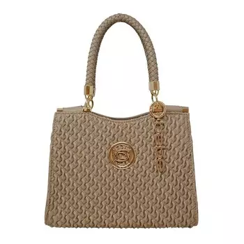 Миниатюрная сумка-шоппер bebe Erika Bebe, бежевый