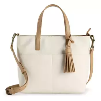 Миниатюрная сумка-шоппер Sonoma Goods For Life, цвет birch elmore tan