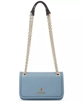 Миниатюрная трансформируемая сумка через плечо Saoirse с клапаном Nine West, синий