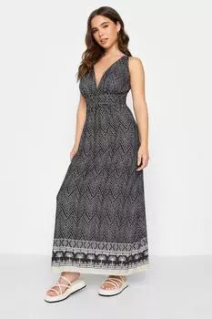 Миниатюрное платье макси PixieGirl, черный