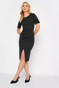 Миниатюрное платье миди с аквалангом PixieGirl, черный