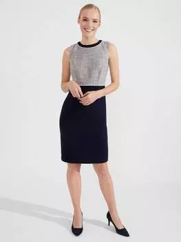 Миниатюрное платье от лори Hobbs, цвет Navy/Ivory