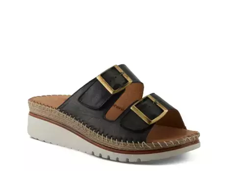 Миниатюрные босоножки на платформе Spring Step, Black