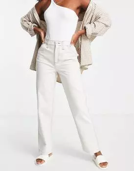 Миниатюрные брюки карго ASOS DESIGN Stone с контрастной отстрочкой