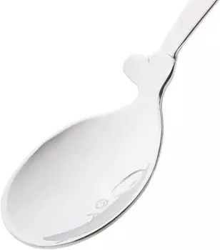 Миниатюрные морские столовые приборы из нержавеющей стали, набор из 2 китовых ложек, производство Япония. Nagao