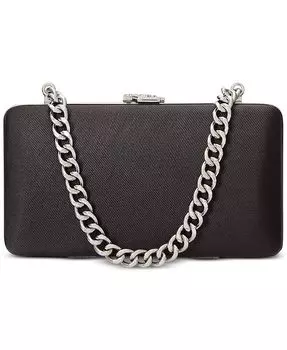 Миниатюрный клатч Faille Franki Lauren Ralph Lauren, черный