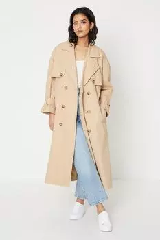 Миниатюрный тренч Dorothy Perkins, бежевый