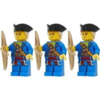 Минифигурка Lego Девушка-пират, 3 шт