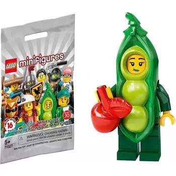Минифигурка Lego Девушка в костюме стручка гороха