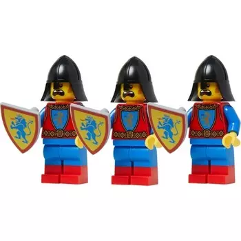 Минифигурка Lego Храбрый рыцарь, 3 шт