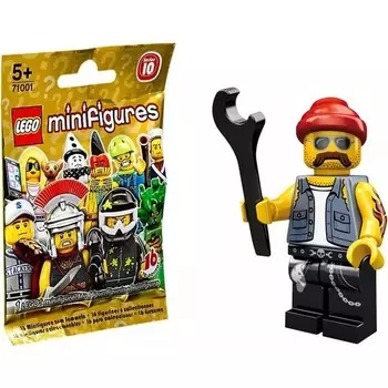 Минифигурка Lego Механик по мотоциклам