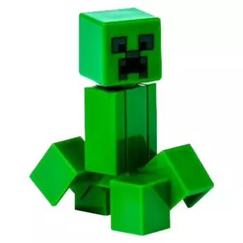 Минифигурка Lego Minecraft Зеленый крипер
