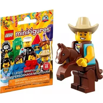 Минифигурка Lego Парень в ковбойском костюме