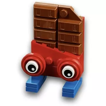 Минифигурка Lego Шоколадная плитка