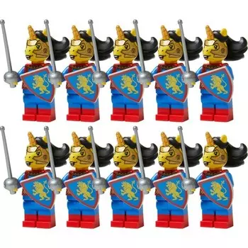 Минифигурка Lego Средневековая девушка, 10 шт