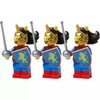 Минифигурка Lego Средневековая девушка, 3 шт