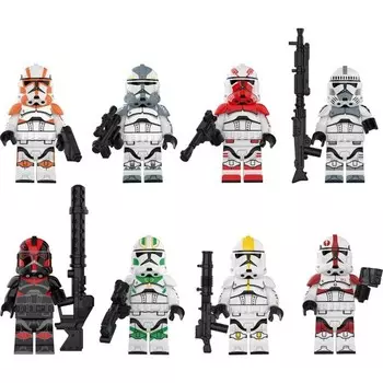 Минифигурки Simba Штурмовой корпус, 8 шт