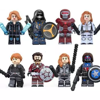 Минифигурки Simba Супергерои, 8 шт