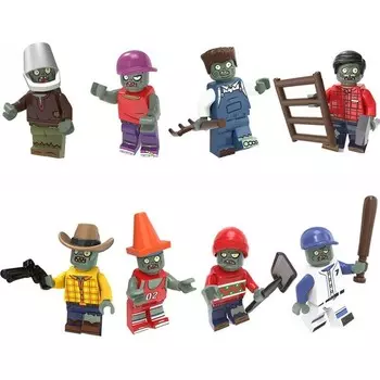 Минифигурки Simba Зомби, 8 шт