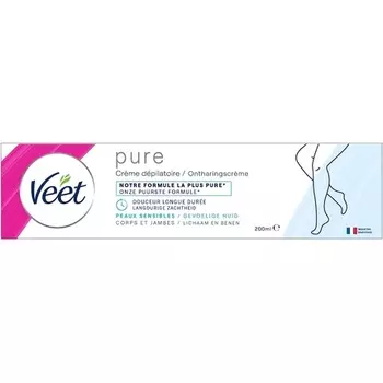 Minima Крем для депиляции чувствительной кожи 200мл, Veet