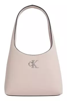 Минимальная сумка с логотипом Calvin Klein Jeans, бежевый