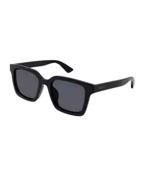 Минимальные прямоугольные солнцезащитные очки gg1582sk Gucci, черный
